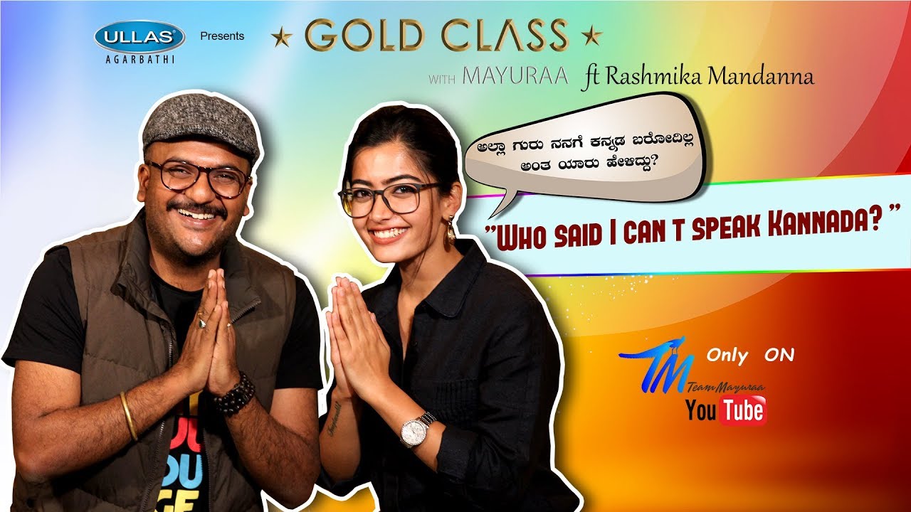 Rashmika Mandanna - Who said i am the highest paid actress? | Gold Class with Mayuraa  - Rashmika Mandanna - Who said i am the highest paid actress? | Gold Class with Mayuraa 